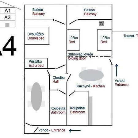 Apartman Dane *